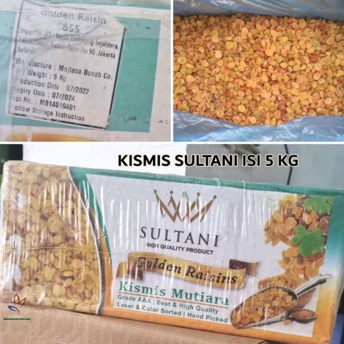 

KISMIS KISMIS MUTIARA GOLDEN RAISINS SUPER PREMIUM 5 KILO EL09I09A82L