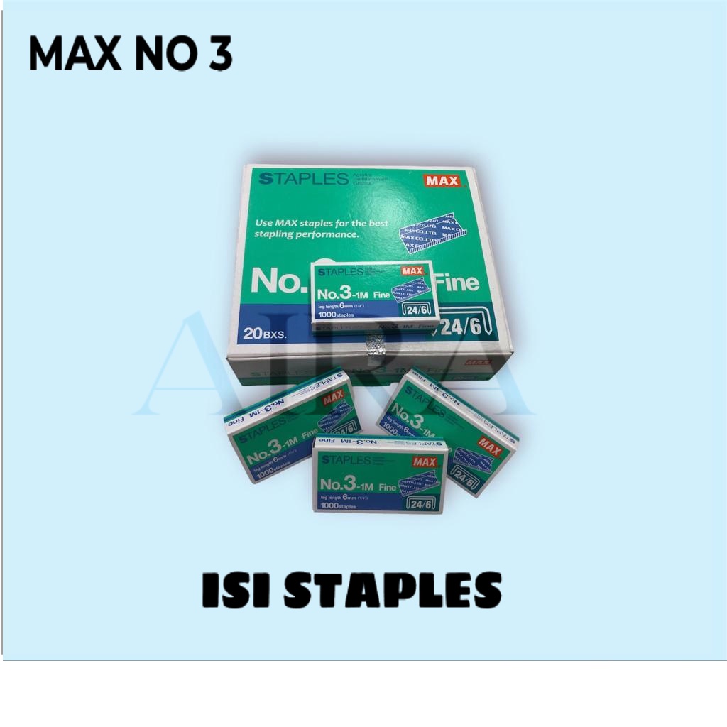 

ISI STAPLES MAX NO 3
