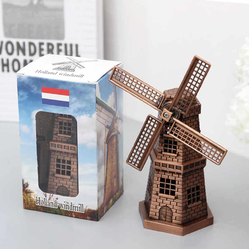 Miniatur Landmark Belanda / Windmill Holland Souvenir