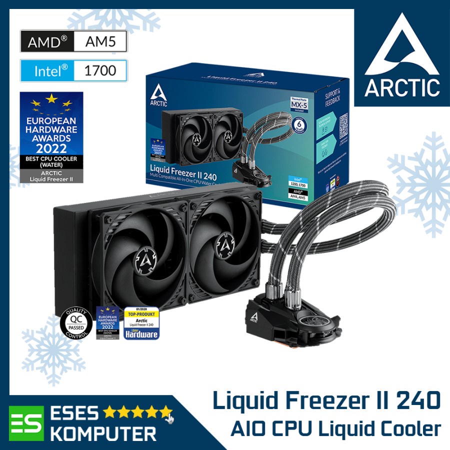 ARCTIC Liquid Freezer II 240 - AIO 240mm Liquid Cooling - CPU Cooler