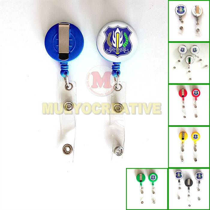 

ID Card Yoyo Satpam Gantungan ID Card Holder Logo Satpam Security