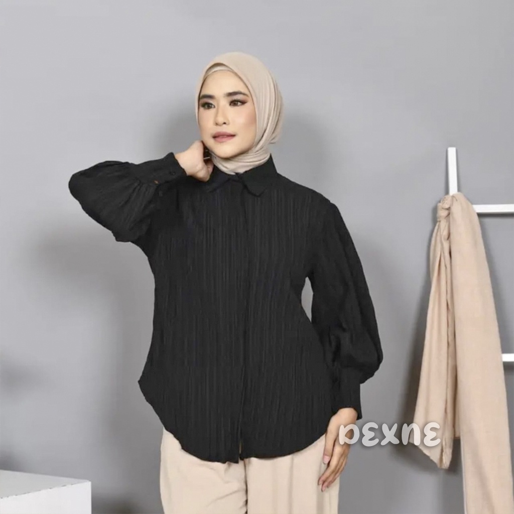 DEXNE - Kemeja Atasan Wanita Lady Crush Balon Baby Crush Premium
