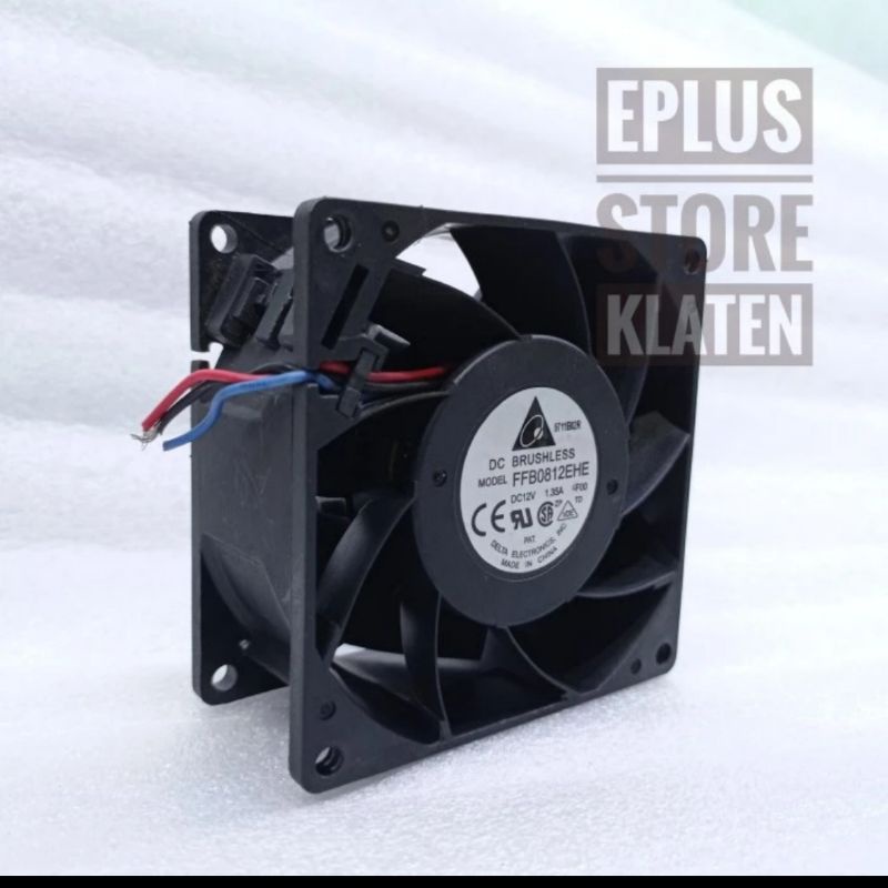 kipas fan dc 8cm 12V 1.35A Delta FFB0812EHE Dc brushless KP207