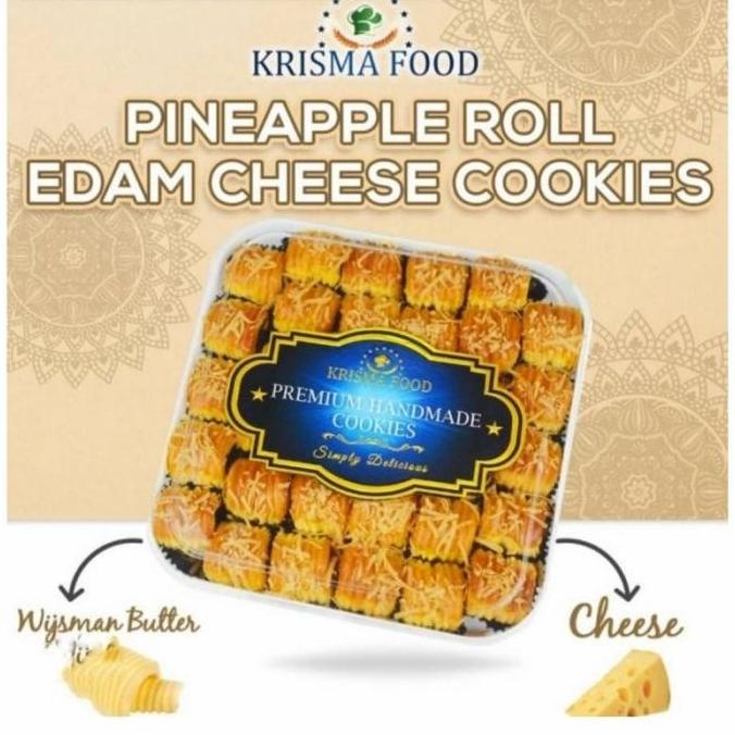 

KUE KERING MILIKI NASTAR KEJU EDAM ROLL - NASTAR PREMIUM KEJU EDAM NASTAR KEJU EL09I09A82L
