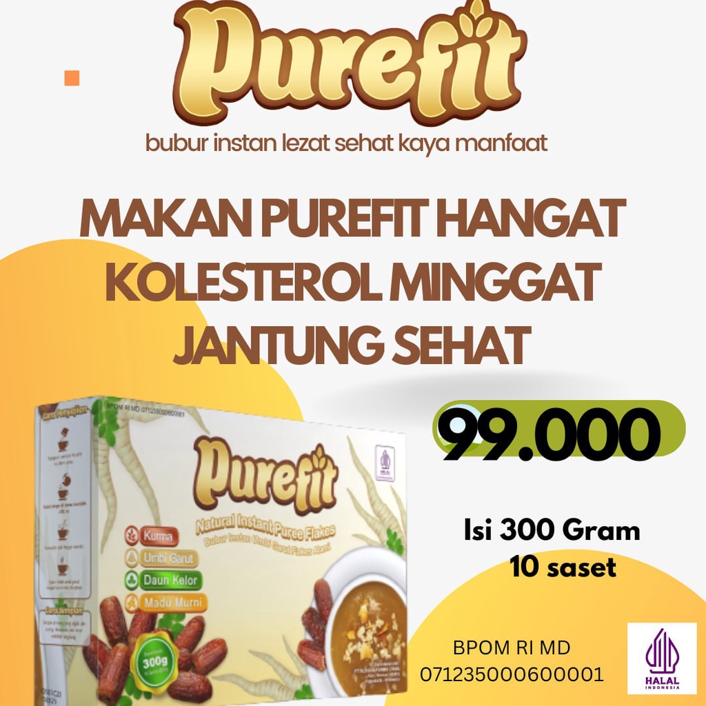 

Purefit Sereal Umbi Garut Asam Lambung - Ampuh Mengatasi Asam Lambung 100% original