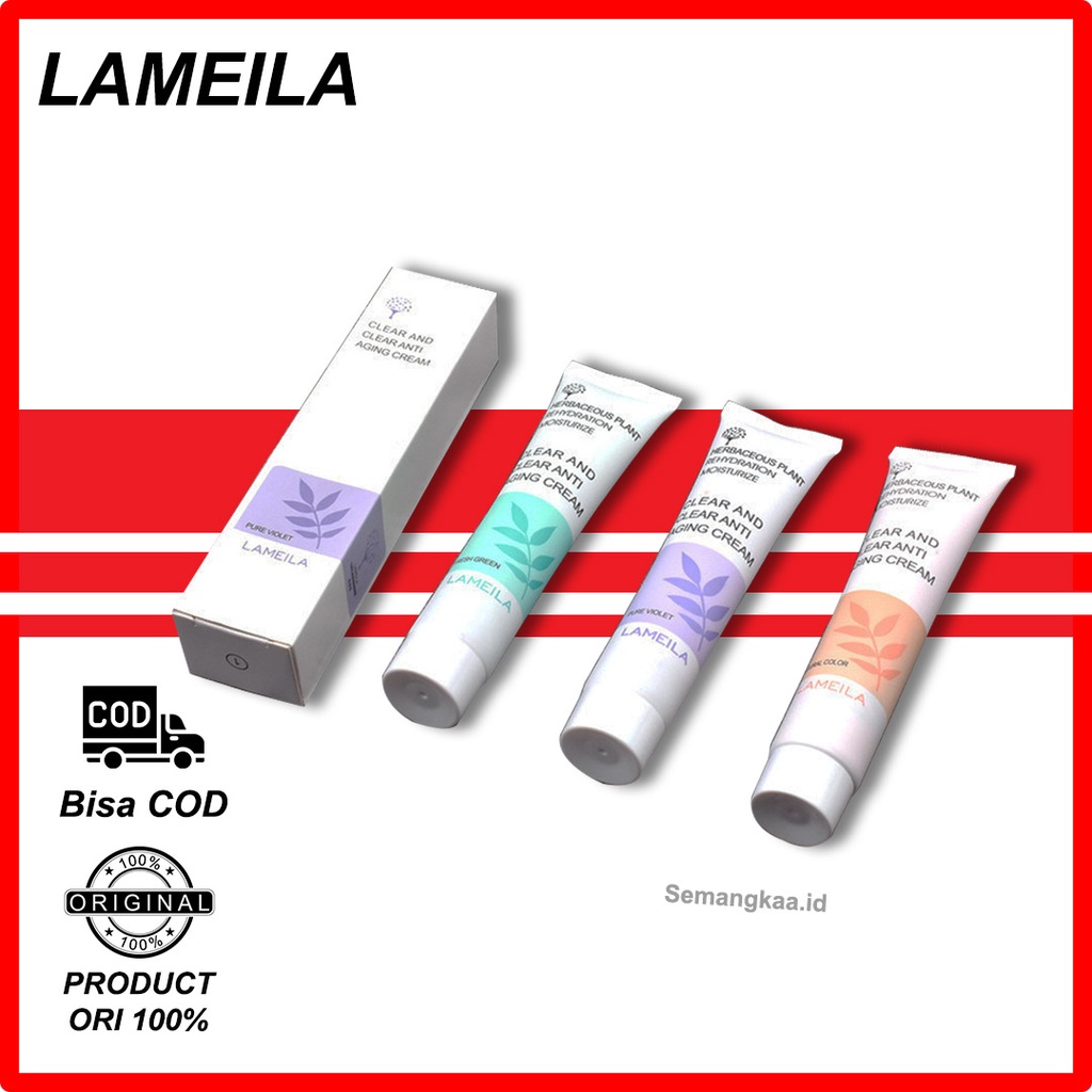 LAMEILA CC BB Cream Nude Cream BB Krim Concealer CC Cream Wajah Clear LA099