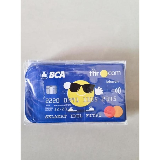 

Hampers Amplop Thr Lebaran Unik Versi Bank Bca & Hscb Isi 10 & 100 Pcs Unik Discount