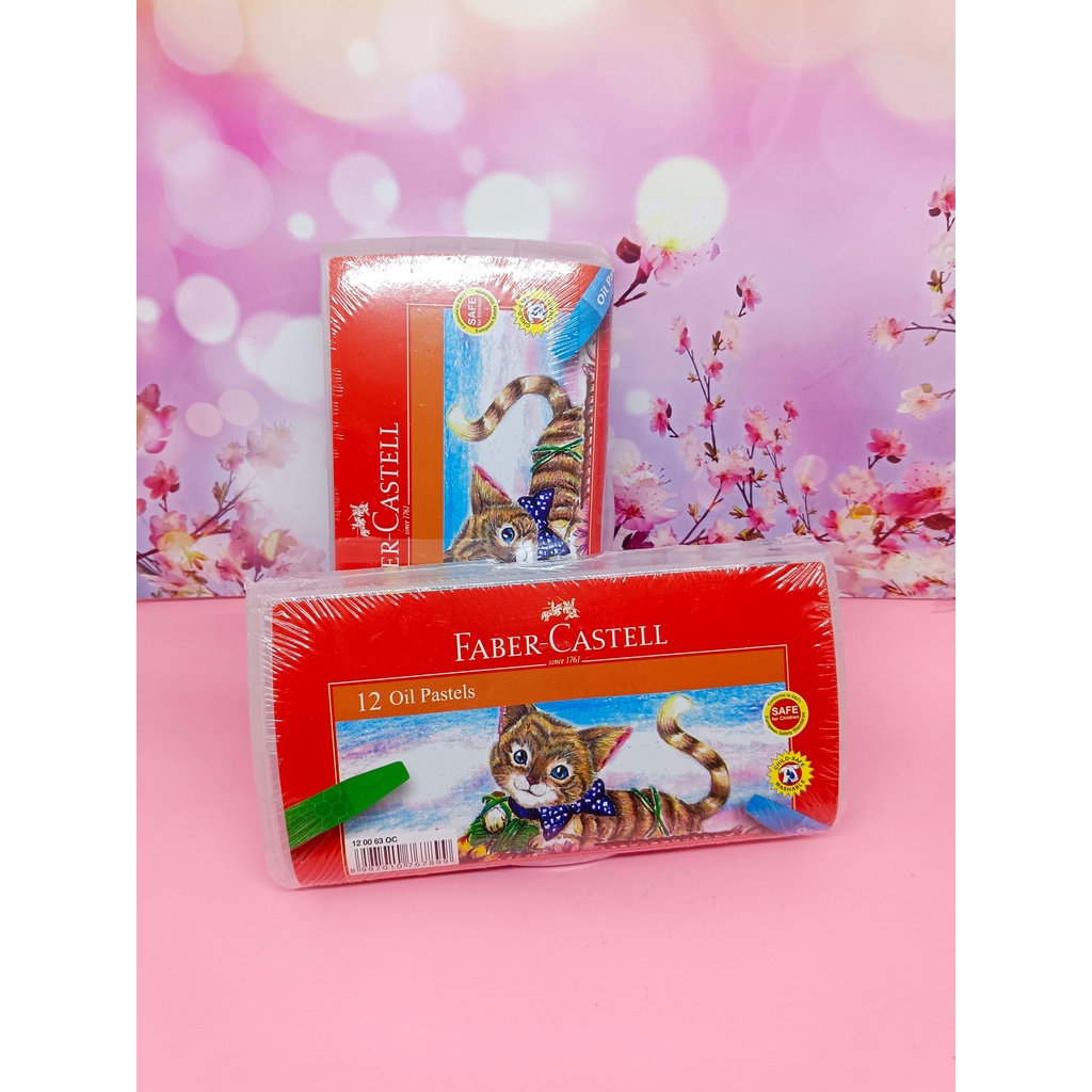 

CRAYON 12 WARNA KUCING FABER CASTELL