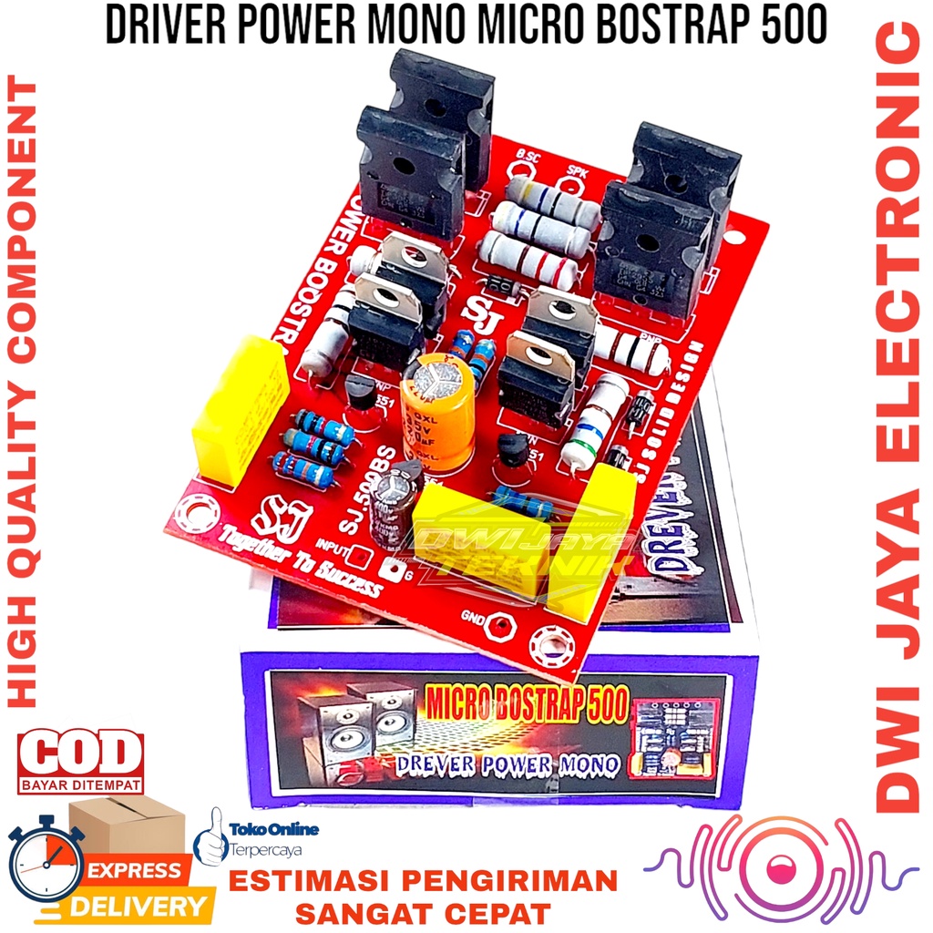 Kit Driver Power Micro BOSTRAP 500 SUB LOW