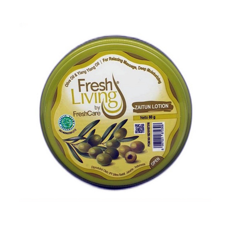 Morinz FreshLiving by Fresh Care Minyak Zaitun Oil 50ml  &amp; Zaitun Lotion 80gr