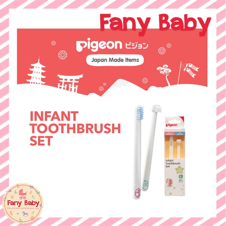 PIGEON INFANT TOOTHBRUSH SET