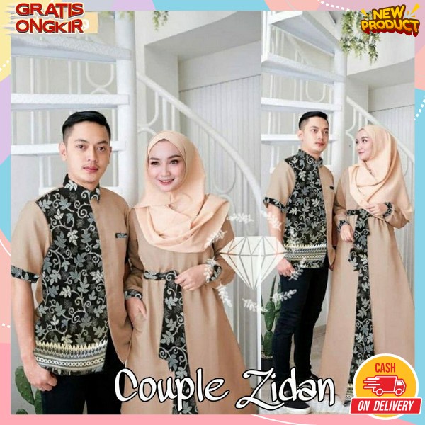 Gamis Lebaran Couple Gamis Series Koko Lengan Panjang Baju Couple Gamis Lebaran Kondangan Lamaran Ke
