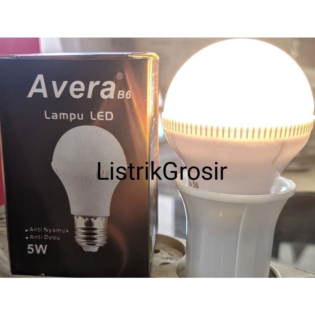 Lampu Led 5w Nyala Warm White / Kuning Lampu Hias Dekorasi Bohlam Kafe Cafe Volto Jastec Endora B6 S8