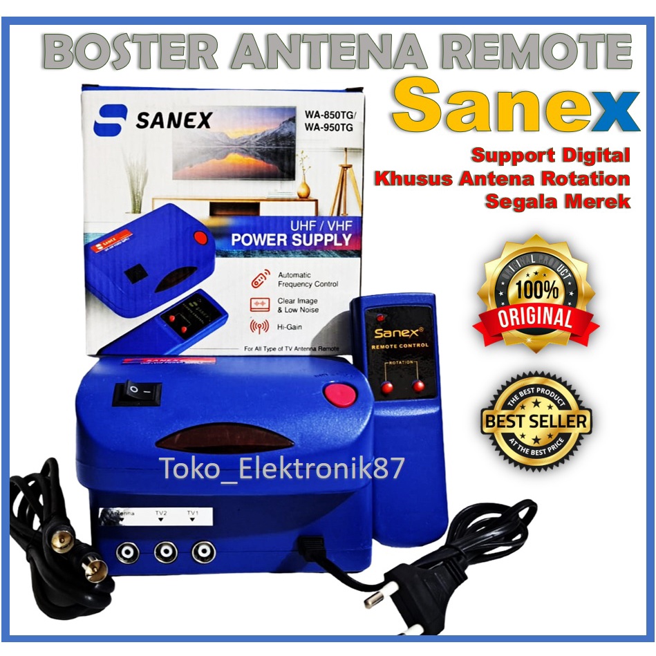 Boster Antena Remote Sanex (Kemasan Dus Biru)