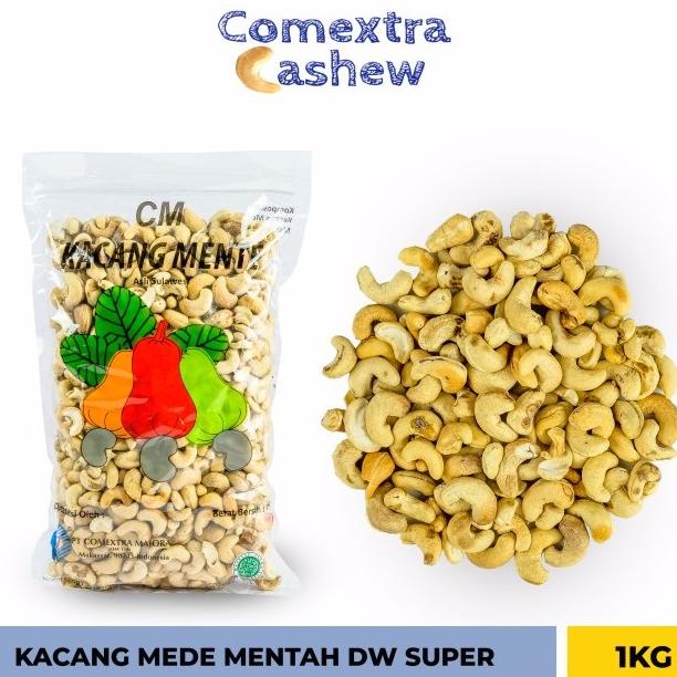 

HOT PROMO Kacang Mede Mentah Utuh DW Super 1 Kg - Sulawesi Cashew Mente / Mete