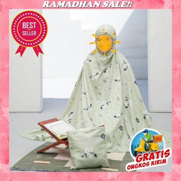 Terbaru Mukena Sakura Arrafi️ Mukena Mukenah Rukuh Rukoh Perlengkapan Ibadah Sholat Wanita Remaja De