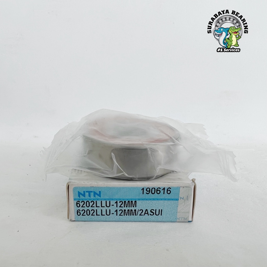 Bearing 6202 LLU 2RS -12mm (As 12mm) NTN Bearing / Laher / Laker