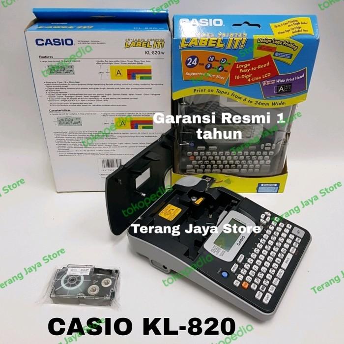 

Casio Label Printer KL-120 Label It KL 120 Printer Label Casio KL120