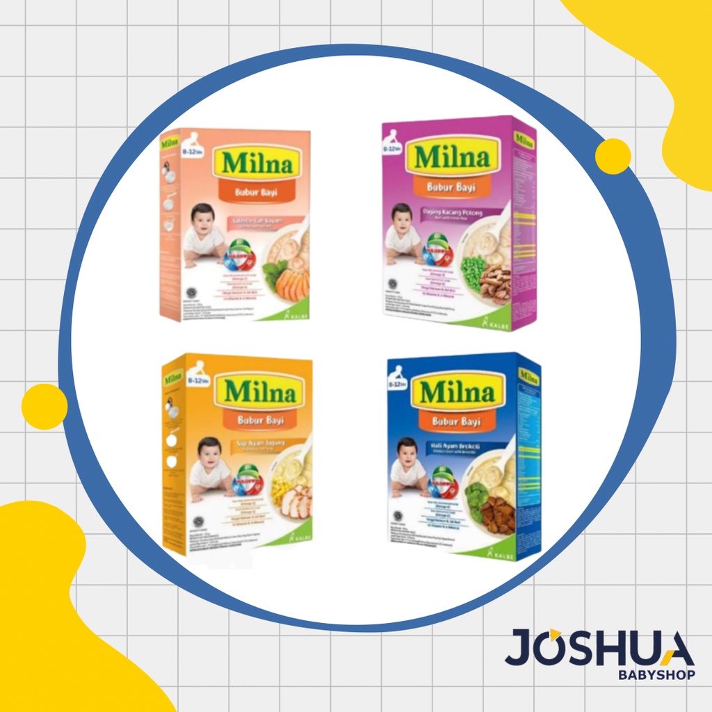 Milna Bubur Bayi 8-12 Bulan 120gr