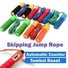 Skiping Digital angka/lompat tali/ jump rope murah warna warni grosir