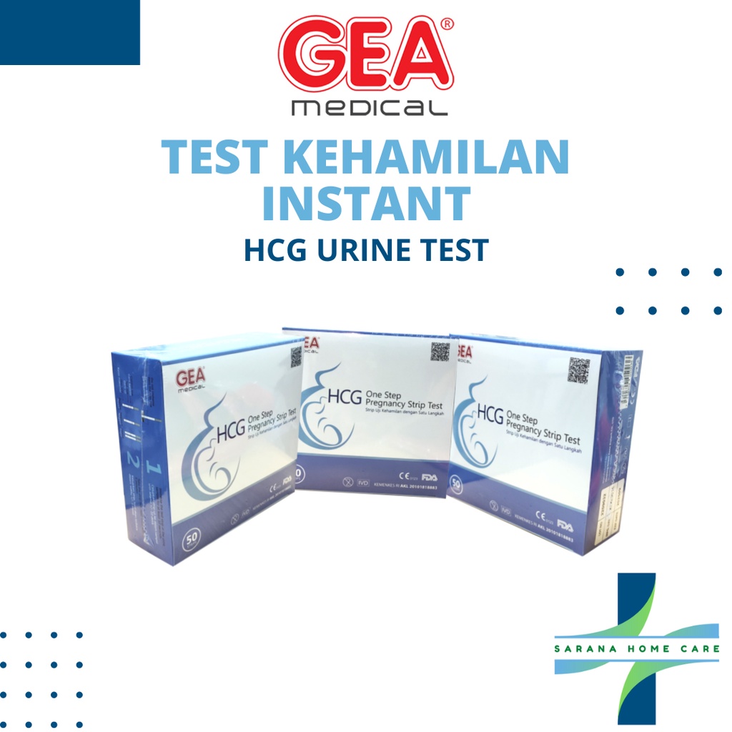 GEA Tes Kehamilan Instant/Urin test pack/One Step Pregnancy Strip Test