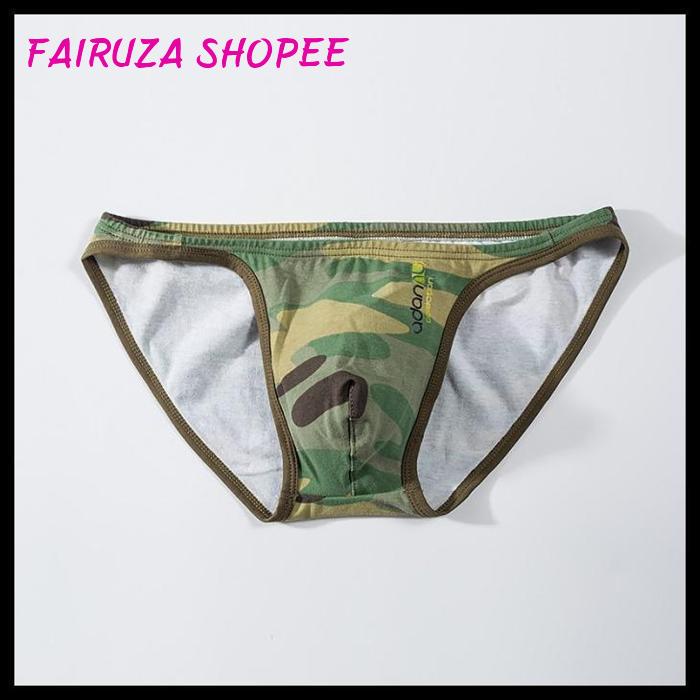 CELANA DALAM PRIA MODEL BRIEF MOTIF ARMY MERK ADANNU. BR310. CELANA DALAM PRIA MODEL BRIEF MOTIF ARM