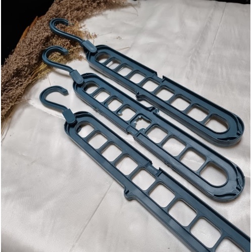 Magic Hanger Gantungan Baju Organizer 9 in 1 Serbaguna GANTUNGAN BAJU MAGIC/ 9 IN ONE HANGER/ MAGIC 