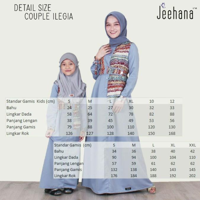 baju sarimbit keluarga lebaran family set muslim ilegia jeh 2022