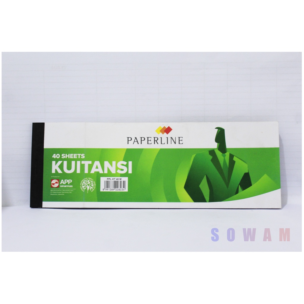 

Kwitansi / Buku Kuitansi Paperline Kecil KT-40-M (1pcs) bisa COD Isi 40 Lembar