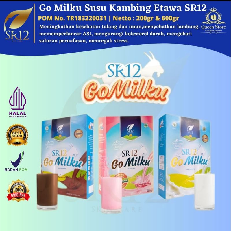 

Terlaris √produk Best seller Susu Etawa Gomilku SR12 Herbal 600 gram ORIGINAL100 %
