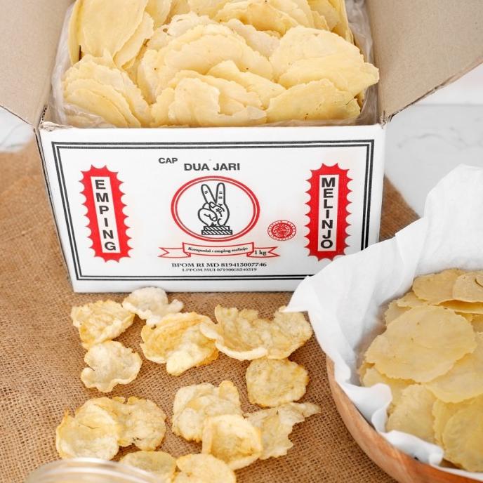 

SALE emping melinjo mentah 1kg super