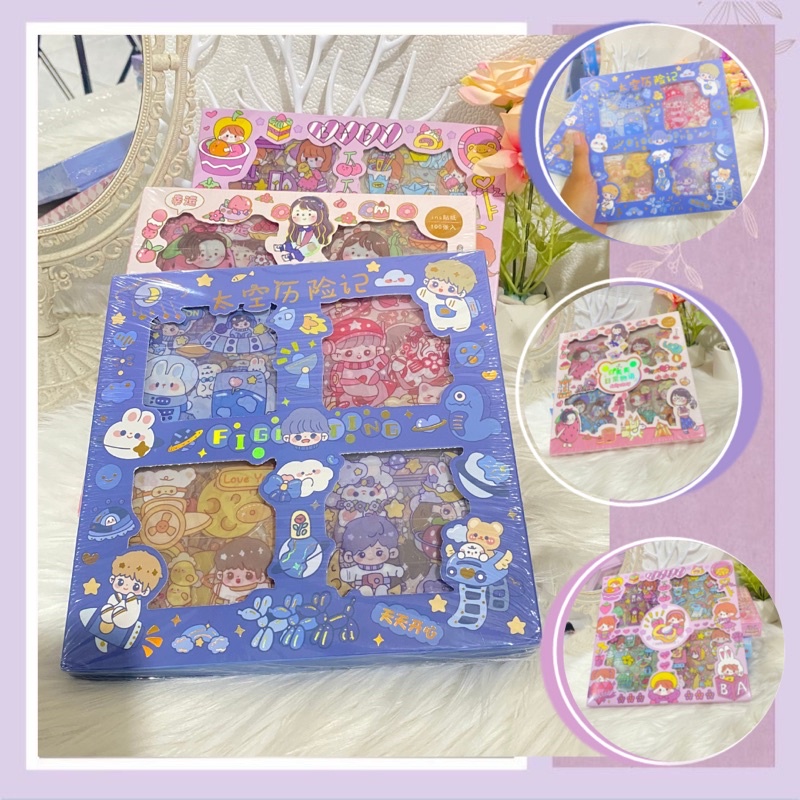 

Ready Stiker Viral isi 100 pcs stiker multifungsi