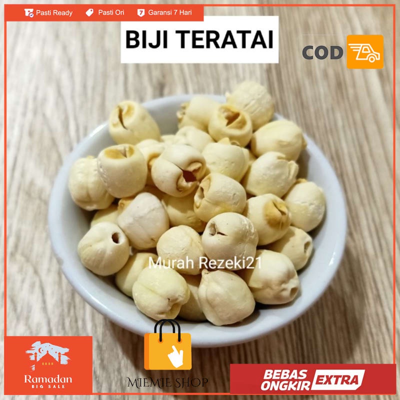 

Biji Teratai / Lienci / White Lotus Seeds 100gr