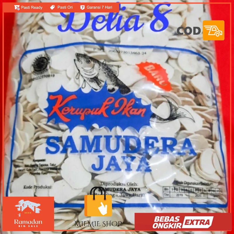 

Kerupuk Ikan samudra / krupuk samudera kualitas super