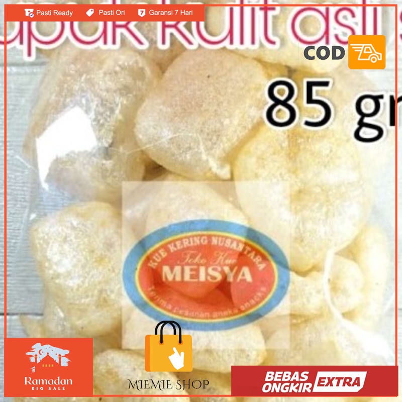 

KERUPUK KULIT ASLI SAPI 85 GRM