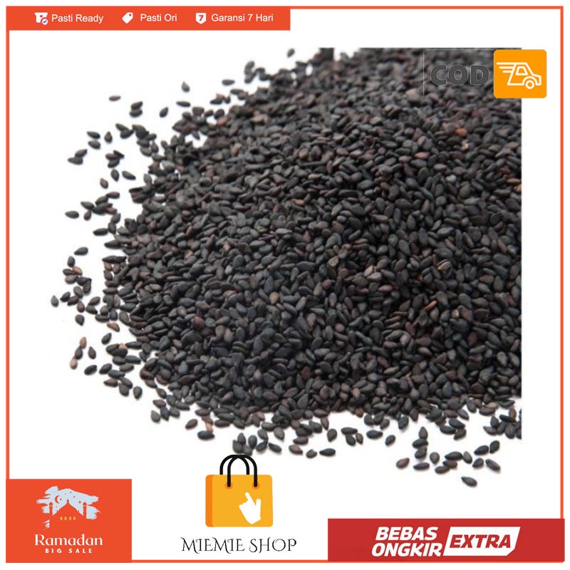 

Wijen Hitam Black Sesame Seed 100g