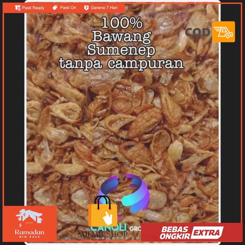 

Bawang Goreng Sumenep Asli Grade A