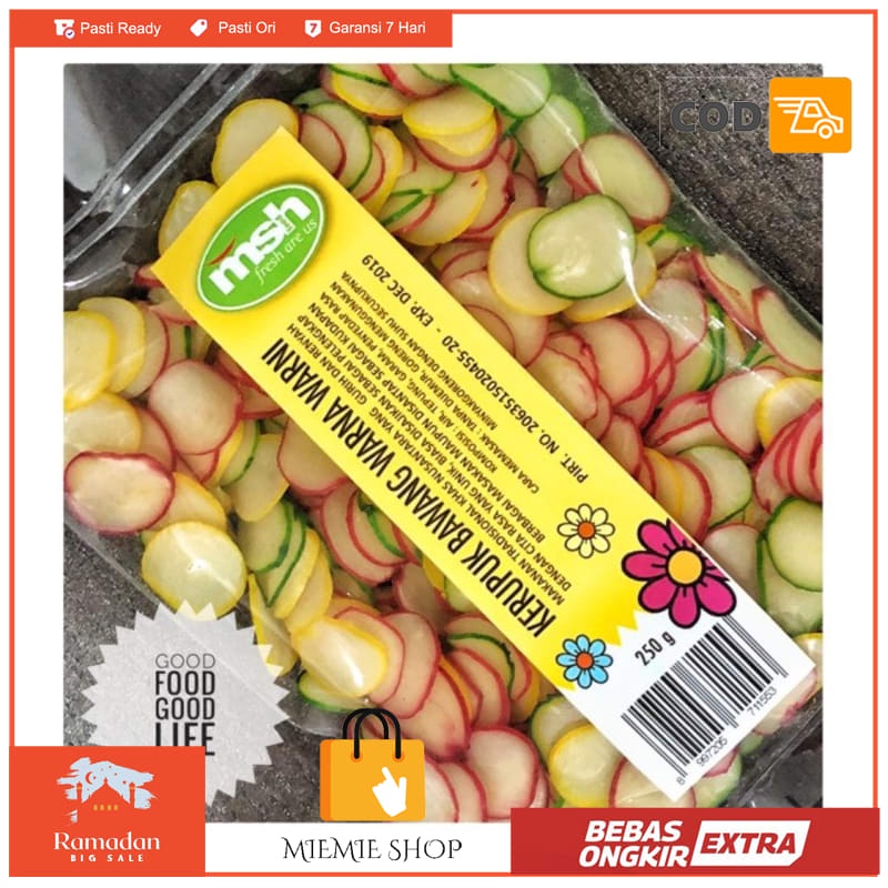 

Kerupuk Bawang Warna Warni