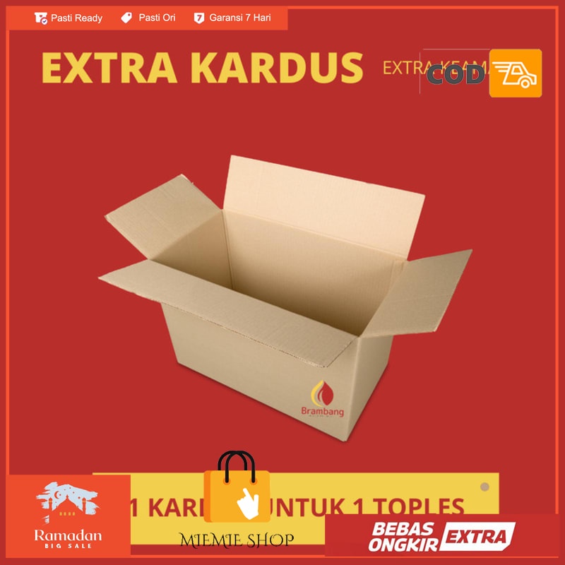 

[TAMBAHAN] Kardus untuk 1 Toples BRAMBANG