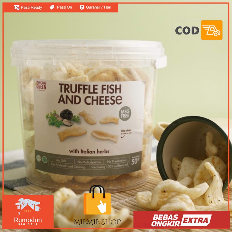 

Truffle Fish And Cheese Crackers