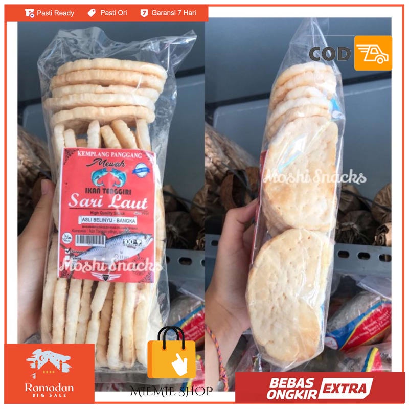 

Kemplang Panggang Ikan Mewah Sari Laut Belinyu Kerupuk Kemplang Bangka