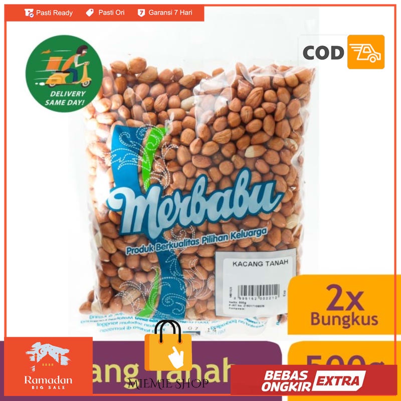 

Merbabu Kacang Tanah 500g x 2Pcs Bisa Same Day Delivery