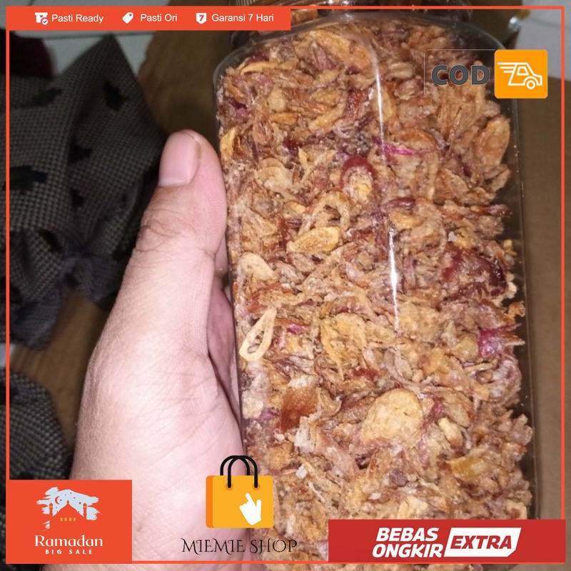 

bawang goreng berebes - ayak