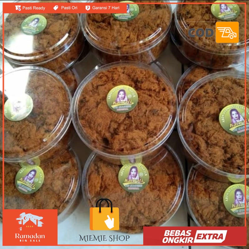 

Abon Ayam KARWATI asli Cianjur Original dan Pedas