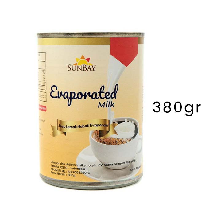 

Susu Evaporasi Sunbay 380gr