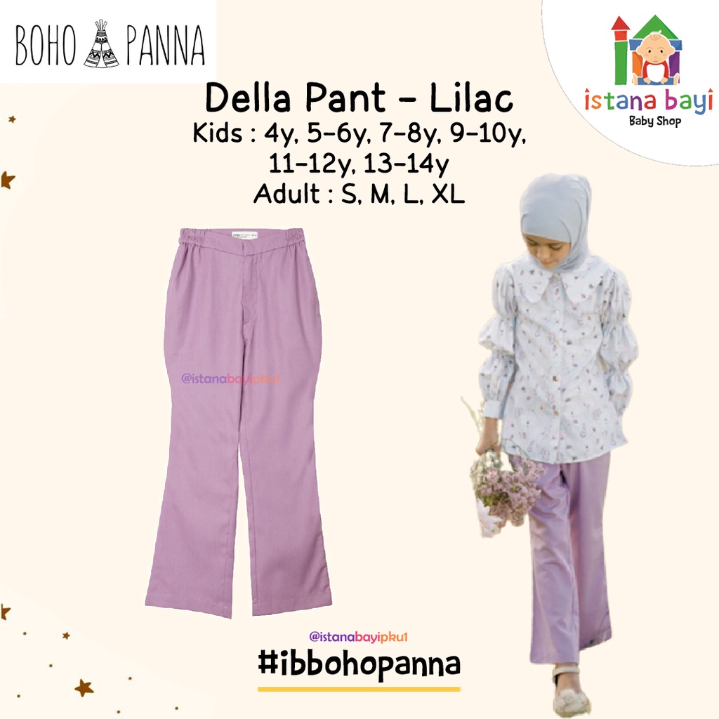 BOHOPANNA X SIDELINE DELLA PANTS KIDS - CELANA ANAK