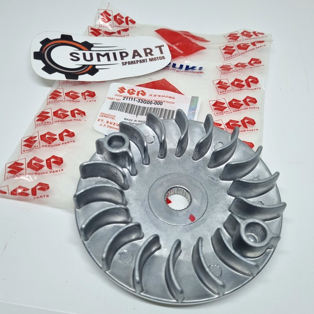 Spin Kipas Lawan Rumah Roller Motor Pully CVT Skywave Skydrive Hayate