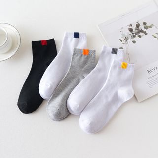 SS Kaos Kaki Pria Wanita 6612 Motif 1 Garis Kaos Kaki Olahraga Semata Kaki Unisex Kekinian Import