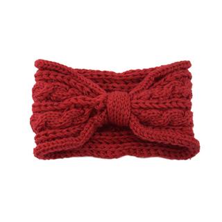 SS Bando Rajut Wool Pita Head Band Cantik Korea Bando Korea Rajut Besar Bandana Simpul Twist Ala Korea