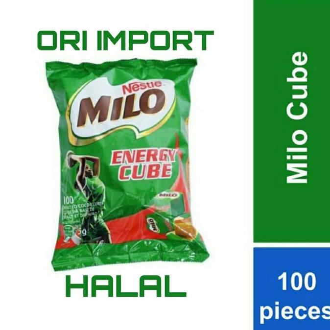 

HRG DISKON Milo Cube isi 100 pcs / Nestle Milo Energy Cube 100 pcs
